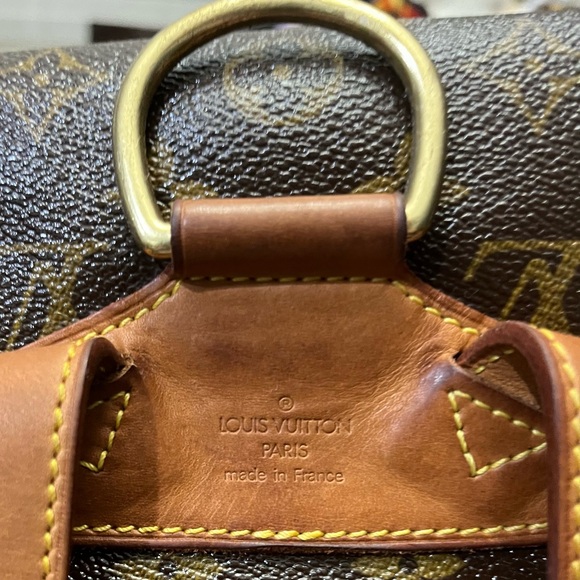Louis Vuitton Leather Montsours MM Backpack - Picture 12 of 15
